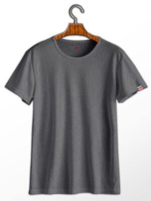 Camiseta Estonada Chumbo Mescla Lisa Grafite T-Shirt Tee - No Sense (3)