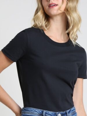 Camiseta Feminina Babylook Lisa T-Shirt Preta Tee - No Sense (2)