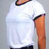 Camiseta Feminina Babylook Ringer Tee Modelo Convencional - No Sense