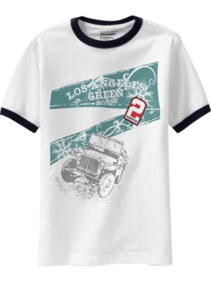 Camiseta Masculina Com Manga Estilo Ringer Tee Los Angeles - No Sense (1)