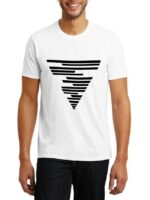 Camiseta Masculino Básica Triangular Estampado - No Sense
