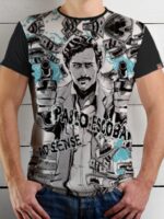 Camiseta Pablo Escobar Quebrada Patrono del Mal - TOTAL - NO SENSE