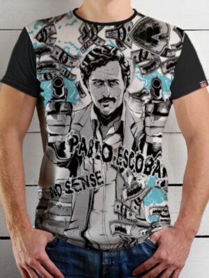 Camiseta Pablo Escobar Quebrada Patrono del Mal (1)