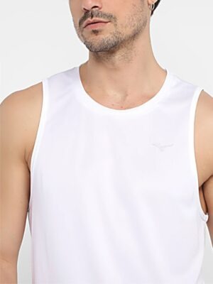 Camiseta Regata Branco Lisa Sem Estampa (04)