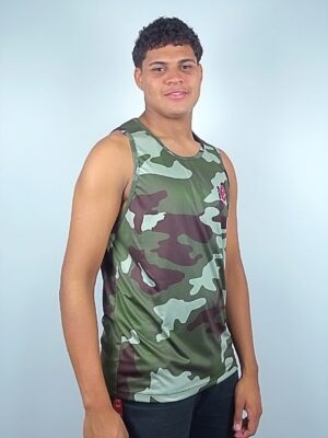Camiseta Regata Camuflado Dry Fit - TOTAL - No Sense (10)