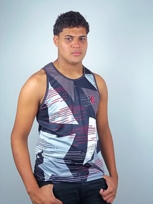 Camiseta Regata Estampado Abstrato Dry Fit (3)