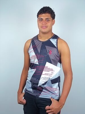 Camiseta Regata Estampado Abstrato Dry Fit (4)