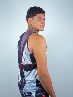 Camiseta Regata Estampado Abstrato Dry Fit (8)