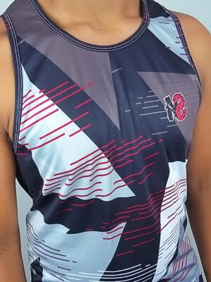 Camiseta Regata Estampado Abstrato Dry Fit (9)