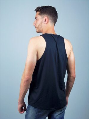 Camiseta Regata Masculino Preta Lisa Tee (8)