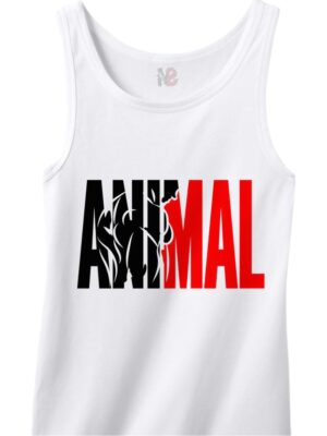 Camiseta Regata Slim Masculino Animal Gym Sport - No Sense (1)
