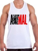 Camiseta Regata Slim Masculino Animal Gym Sport - No Sense