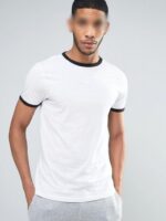 Camiseta Ringer Tee Modelo Convencional Unisex - No Sense
