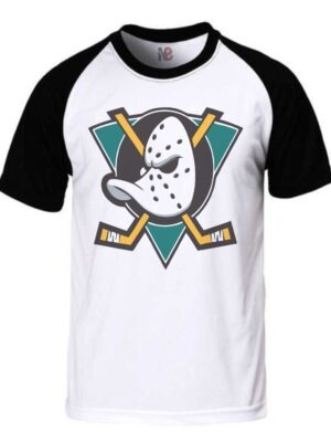 Camiseta Super Patos Raglan Modelo Slim Mighty Ducks - No Sense (1)
