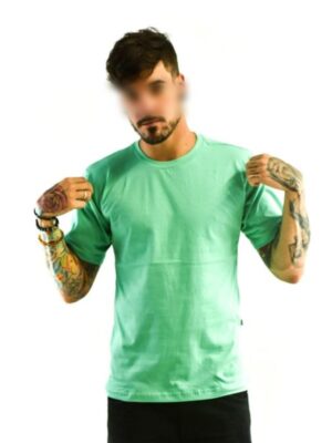 Camisetas Básicas Verde Água Unisex T-Shirt Tee - No Sense (4)