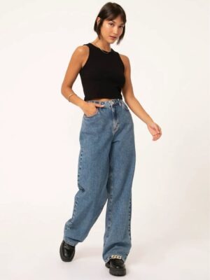 Cropped Canelado Regata Tee Branco ou Preto - No Sense (7)