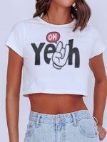 Cropped Oh Yeah Soltinho Crop Top Tank - No Sense