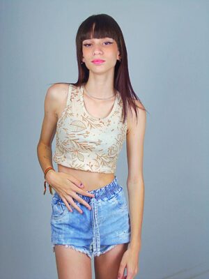 Cropped Regata Canelado Bege Folhas de Outono_ (8)
