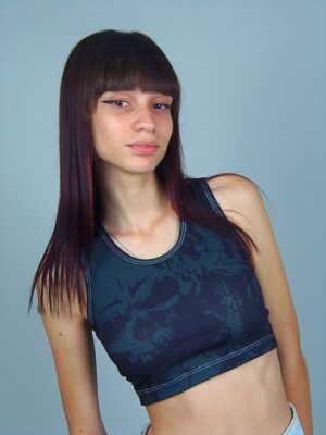 Cropped Regata Canelado Caveiras_ (5)