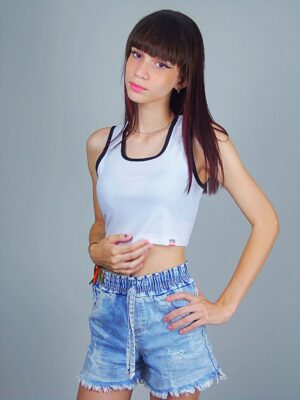 Cropped Regata Canelado Ringer Tee Lisa Sem Estampa__ (6)
