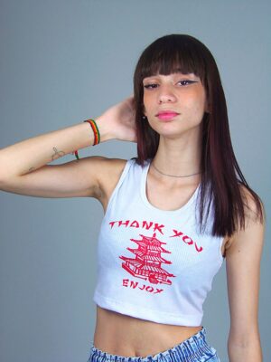 Cropped Regata Canelado Thank You Anjoy_ (4)