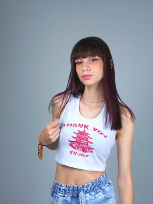 Cropped Regata Canelado Thank You Anjoy_ (5)