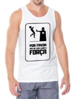 Camiseta Regata Usar A Força Star Wars Darth Vader - No Sense