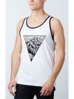 Regata Masculino Ringer Tradicional Verão Triangulo - No Sense
