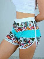 Short Barra Branco Praia Mod Surf - No Sense