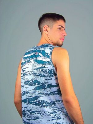 Verde_Regata Masculino Estampada Dry Fit Cores Diversos - No Sense (1)