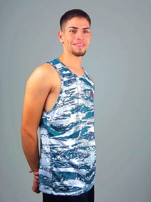 Verde_Regata Masculino Estampada Dry Fit Cores Diversos - No Sense (5)