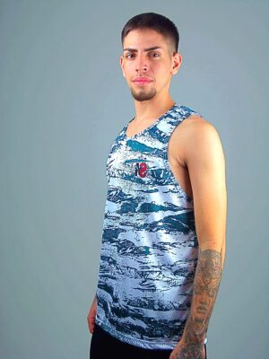 Verde_Regata Masculino Estampada Dry Fit Cores Diversos - No Sense (6)
