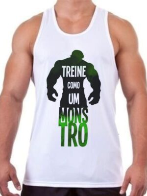 Camiseta Regata Academia Hulk Monstro Treine Sport - No Sense